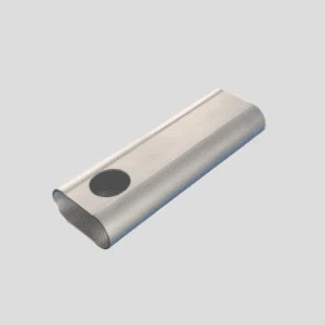Yosin CNC machining aluminum enclosure sleeve with precision cutouts