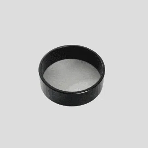 Yosin precision CNC aluminum anodized black bushing ring