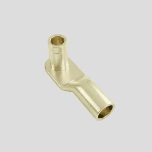 Yosin precision CNC turning brass terminal connector with nickel plating