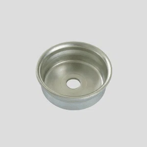 Yosin deep drawing stainless steel cap housing with polished surface treatment