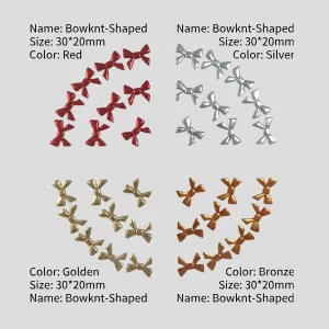 Yosin progressive die pressed paper 3D bow shaped embellishments for gift packaging