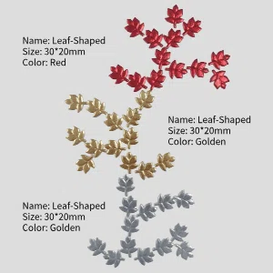 Yosin eco-friendly progressive die pressed paper 3D leaf shapes for botancial crafts