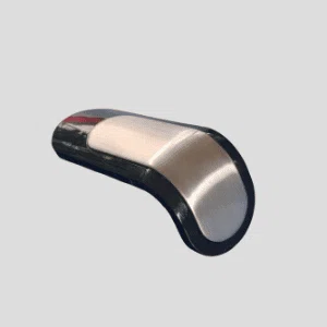 Yosin precision stamping aluminum handle cover with brushed metal finish