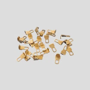 Yosin precision stamping brass connector terminal with gold plating
