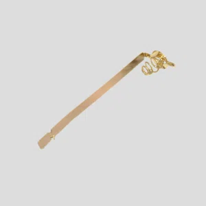Yosin custom stamping brass long spring contact with premium gold plating