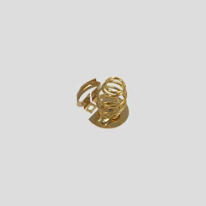 Yosin progressive die stamping brass spring contact with bright gold plating for electronic