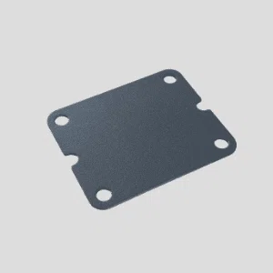 Yosin metal stamping steel cover plate with black e-coating