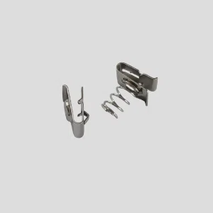 Yosin custom stamping steel battery terminal with coil spring
