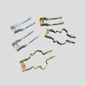 Yosin precision stamping steel mounting clip with zinc plated coating
